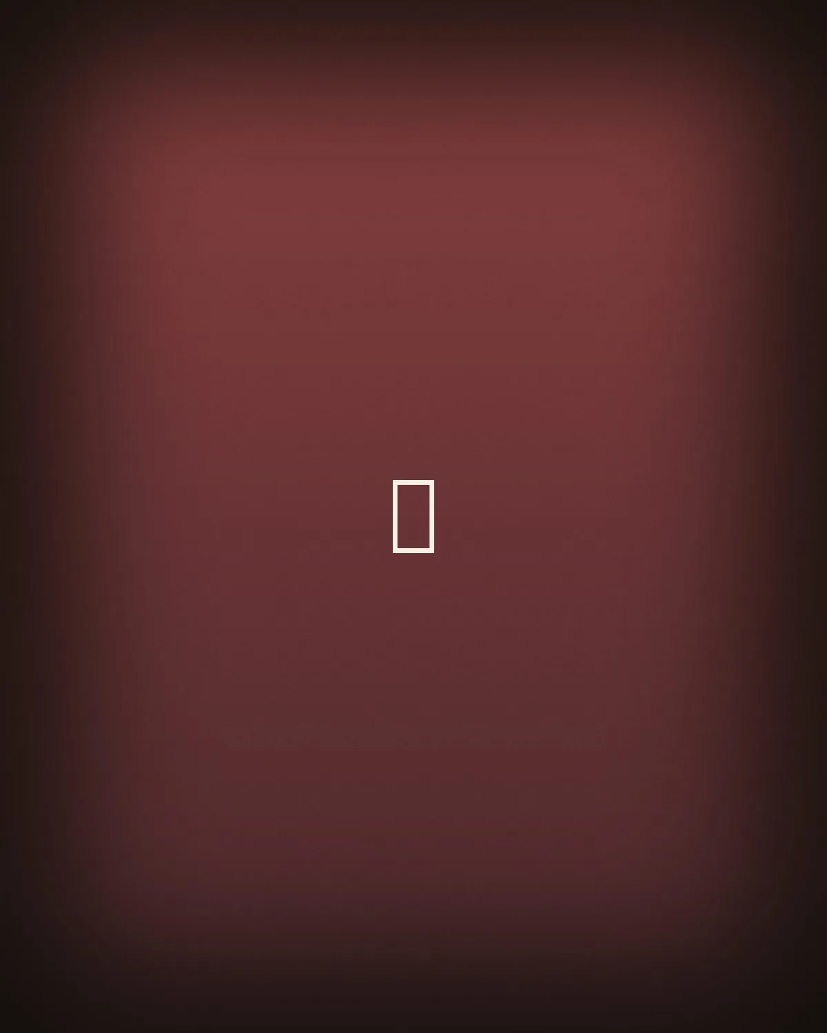 An oil study in deep crimson tones.