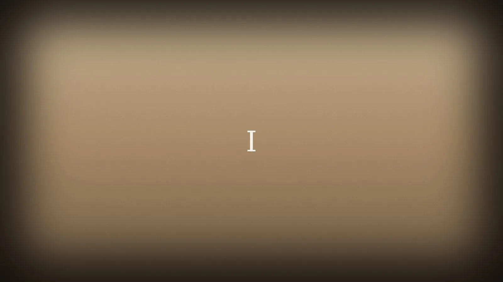 A warm sepia field, evoking aged paper.